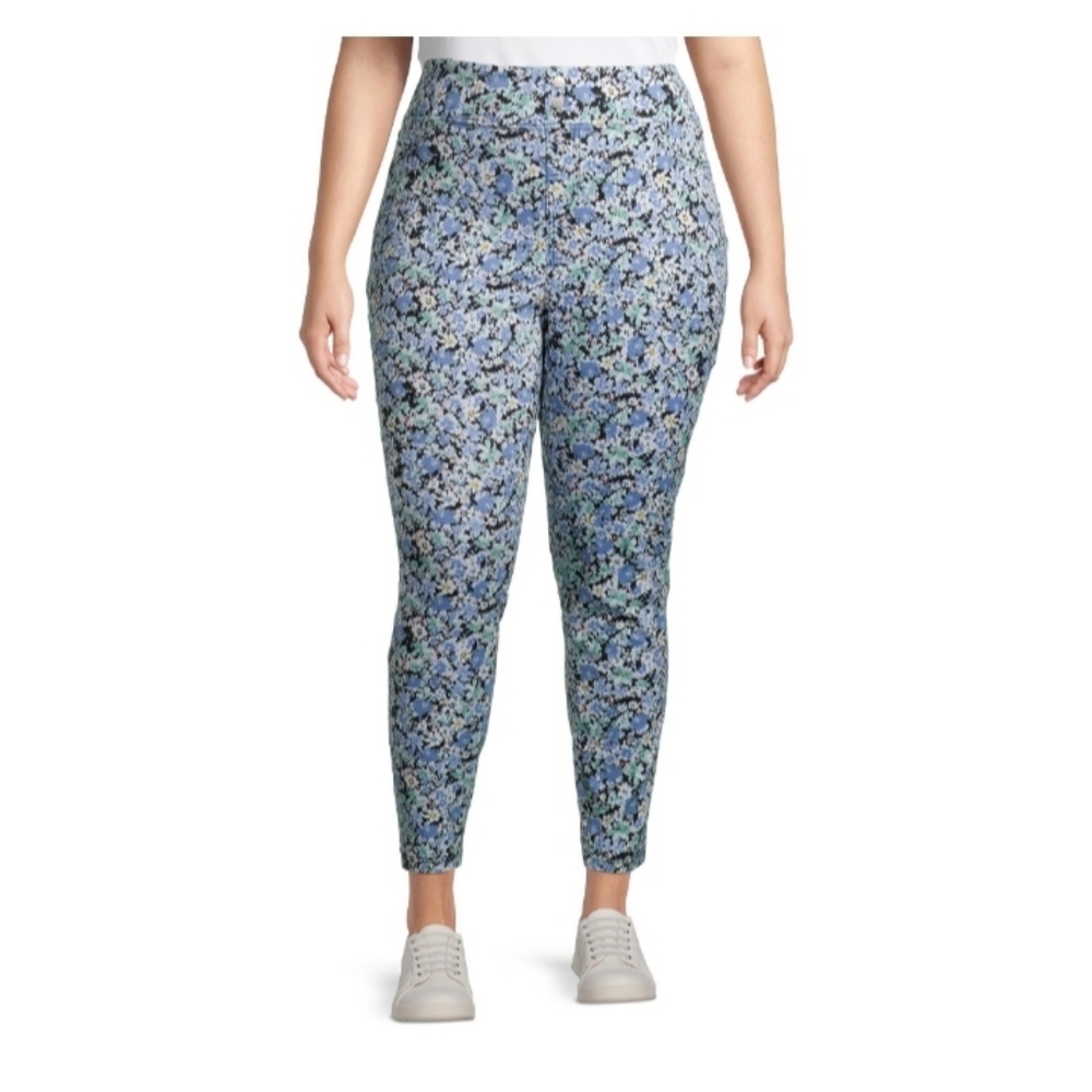 NWT Terra & Sky Flora Jeggings